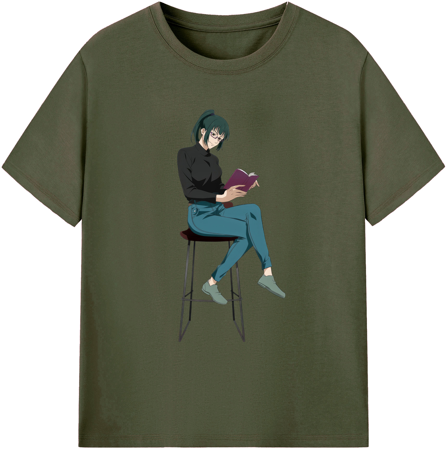 （画像用） 呪術廻戦 Jujutsu Kaisen 綿100％ メンズ半袖Tシャツ｜肌触りやわらか＆通気性